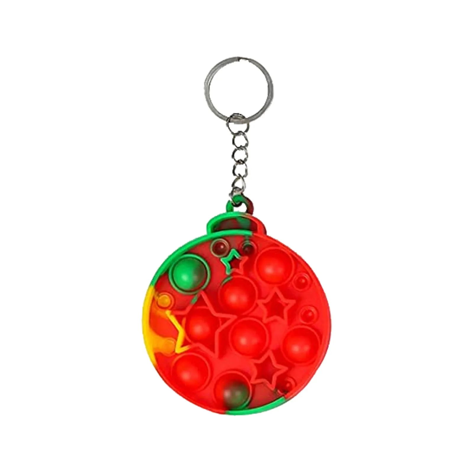 New push pops its mini keychain dinosaur simple dimple fidget toy for autism adhd anxiety anti stress relief edc sensory bubble atomic nee dohs Squeeze Toys