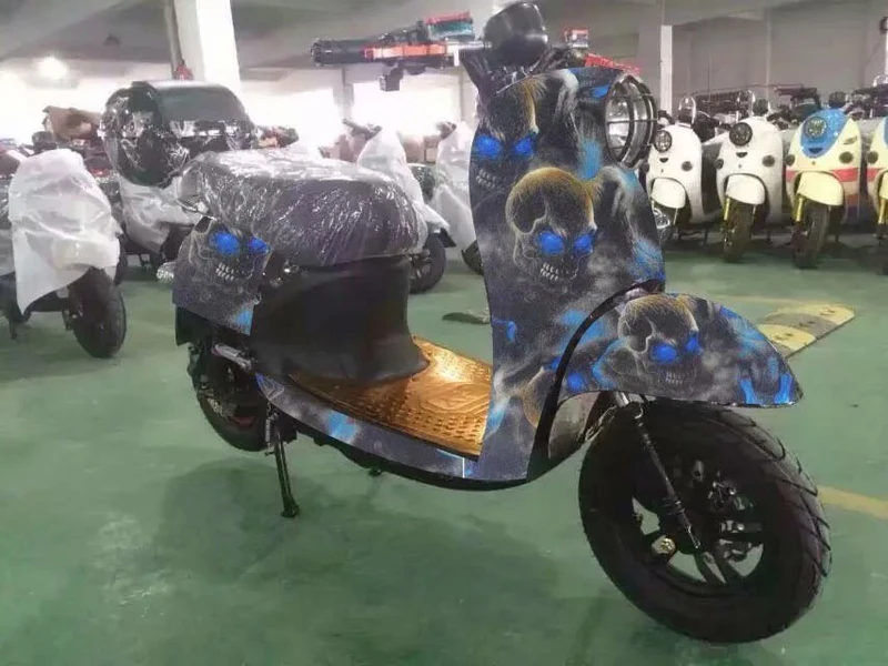 Skull Sticker Bomb Wrap Film Sticker-8