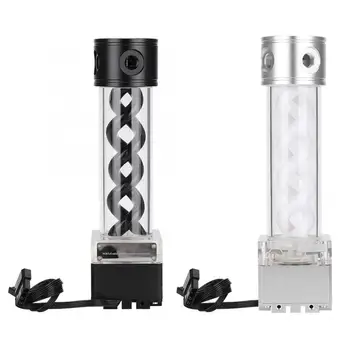 

Water Cooling Pump Tank Aluminum Anode 4 Meters Head Computer Accessories PUB-FS6MB-24 New