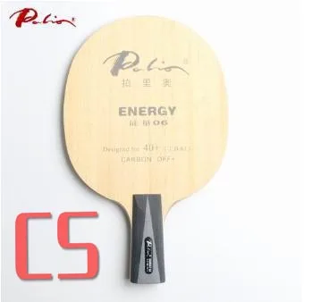 Palio official energy 06, лезвие для настольного тенниса, специально для 40+, материал, ракетка для настольного тенниса, быстрая атака, углеродное лезвие - Цвет: penhold short CS