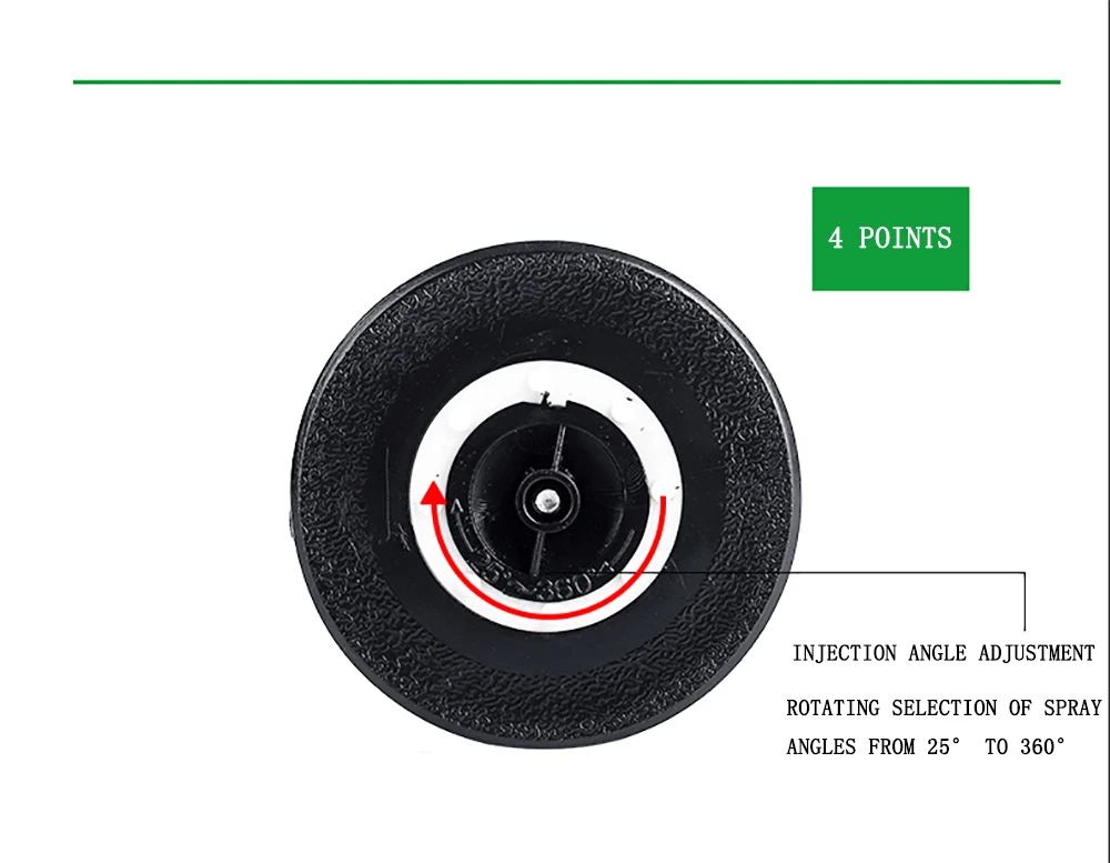 Pop-up Sprinkler In Irrigation G1/2 Female Range 4-4.5m 520-760L Per Hour Rain Bird Sprinklers IT164