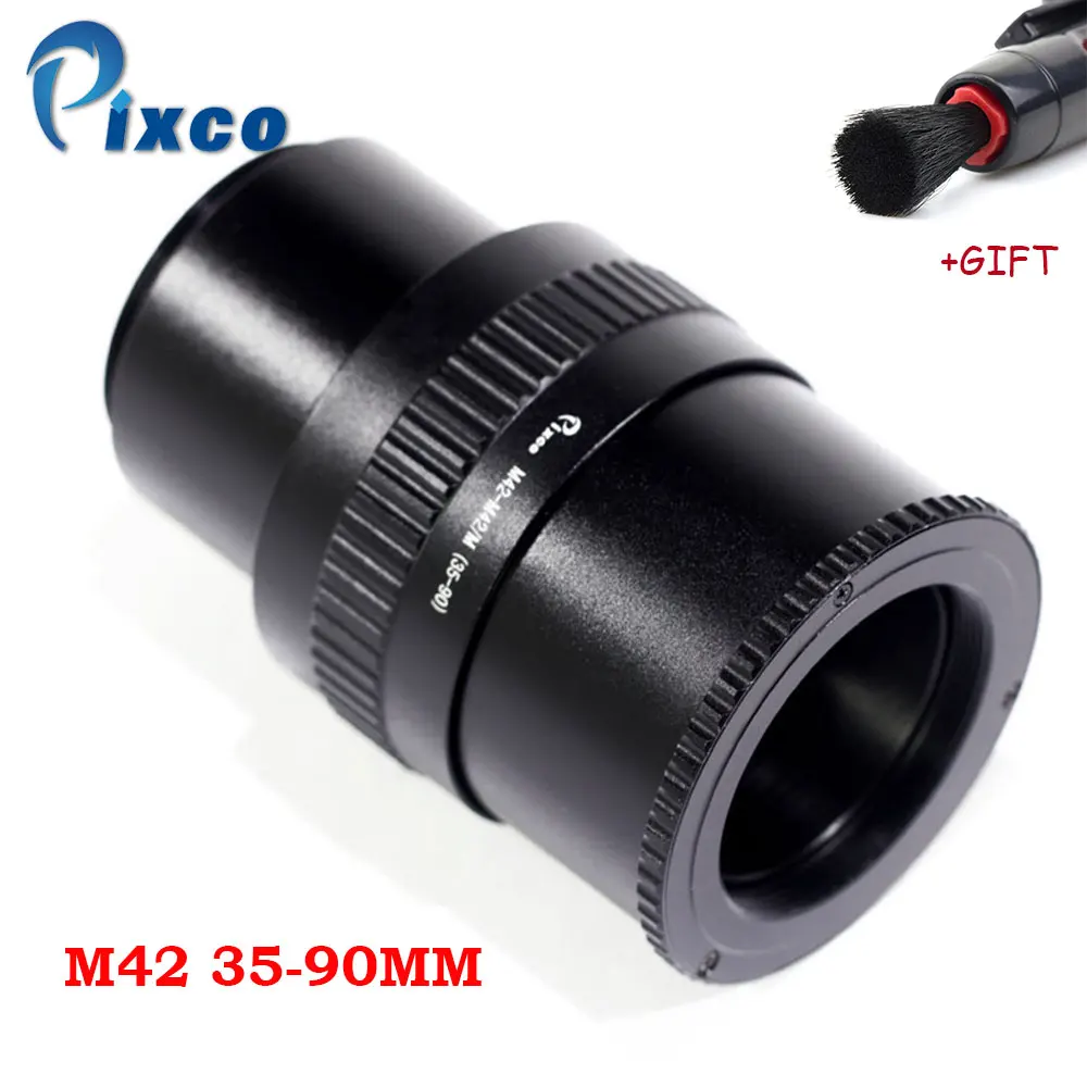 thumbnail image 2 of 25-55mm Macro Extension Tube - M42 To M42 Adjustable Helicoid Lens Adapter For Close-Up Photography 2 of 13