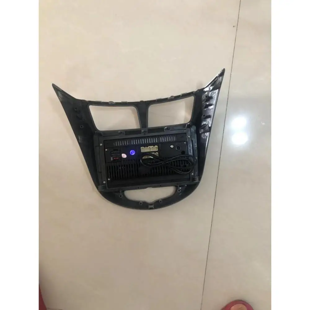 Perfect ChoGath 2 din Quad Core Android 8.0 Car Radio GPS Player for Hyundai Accent Verna Solaris Grand Avega 2012-2015 NO Canbus 2