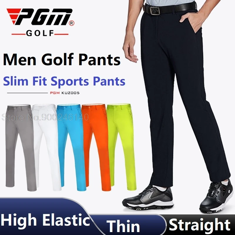 PGM Golf Pant for Men Waterproof Sports Golf Trousers Summer Quick