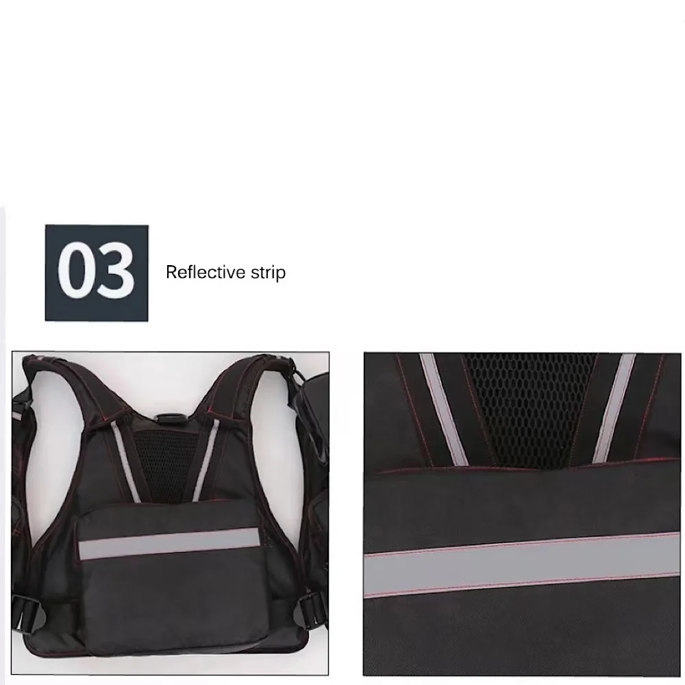 NEW Waterproof Life Jacket Vest For Outdoor Water Activities Such Fishing Boat Drift Sport Life Vest Multi Pockets Safety Jacket