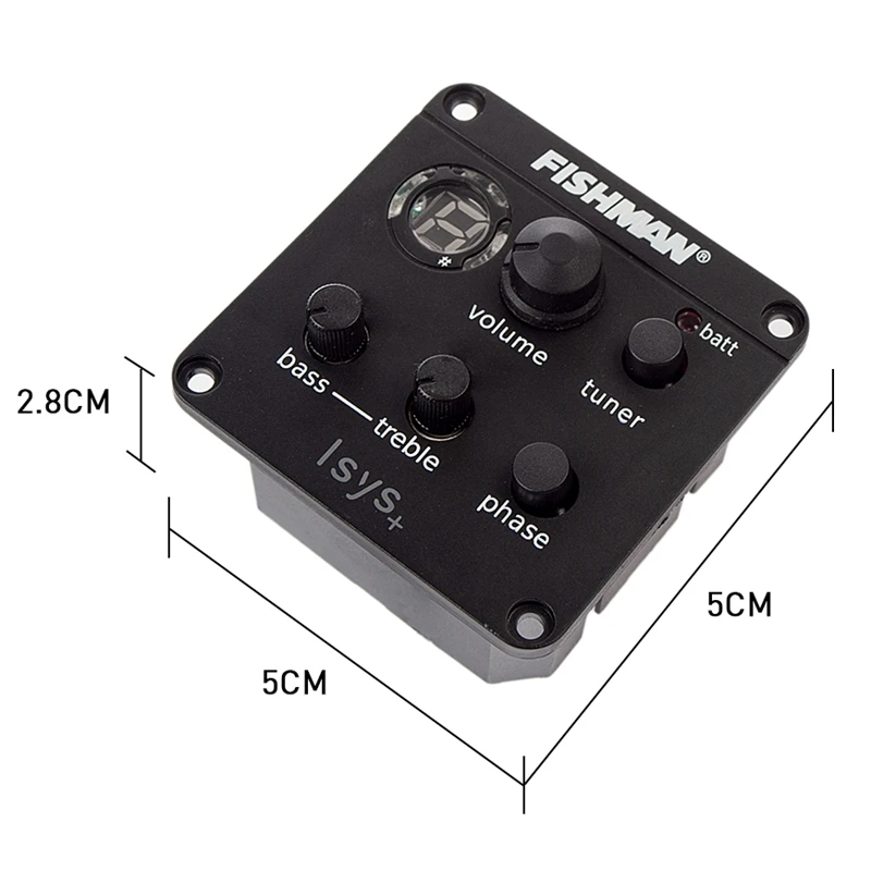 Fishman Isys+ эквалайзер адаптеры для акустической гитары клип на звуковое отверстие pick Up встроенные предусилители гитарный усилитель аксессуары для гитары