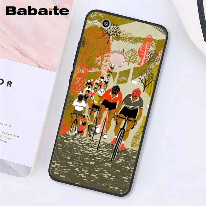 Babaite велосипед Велоспорт бисер для украшения для Huawei Y5 II Y6 II Y5 Y6 Y7Prime Y9