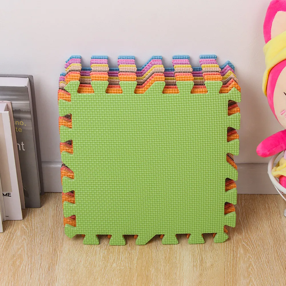 Generic 30x30cm Eva Foam Mat Soft Floor Tiles Interlocking Coffee