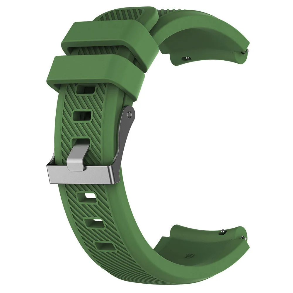 Сменный силиконовый ремешок для наручных часов для huawei Watch Gt Smart Watch 22 мм Новое поступление#20191015 - Цвет: Army Green