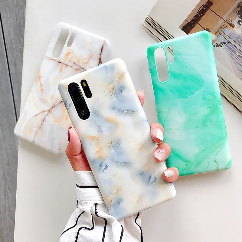 Матовый мраморный чехол для huawei mate 20 P20 Pro Lite P30 Pro Lite Note 3i 4, мягкий силиконовый чехол-бампер для телефона