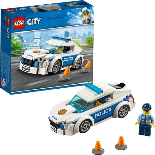 60239 Police Patrol Building-Kids Toy Car