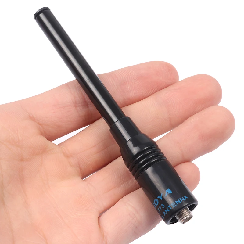 Antena telescópica de mano NA-773 UHF + VHF para BAOFENG SMA-F/82/B5/B6 888S