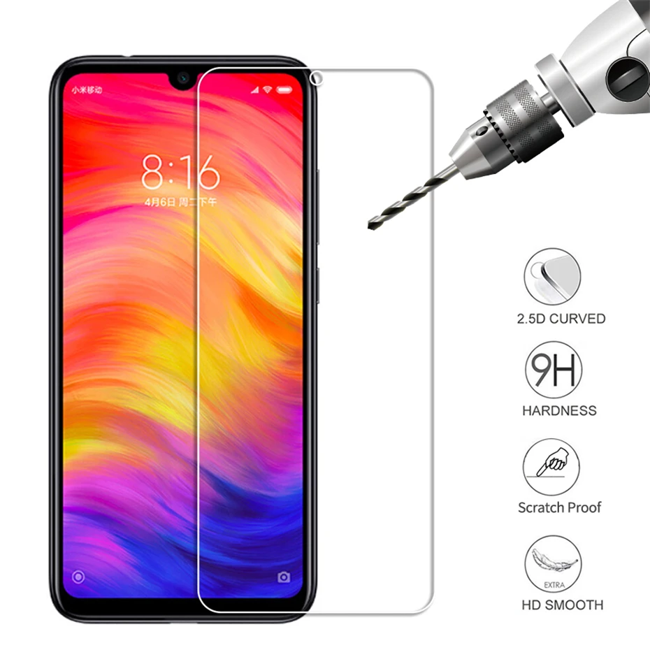 3 шт полное покрытие из закаленного стекла для Xiaomi Redmi Note 7 6 5 Pro 5A 6, Защитное стекло для экрана для Redmi 5 Plus 6A, защитная пленка