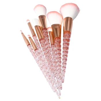 

8pcs/set Unicorn Makeup Brushes For Cosmetic Make up Blush Powder Foundation Eye Mermaid brush sets
