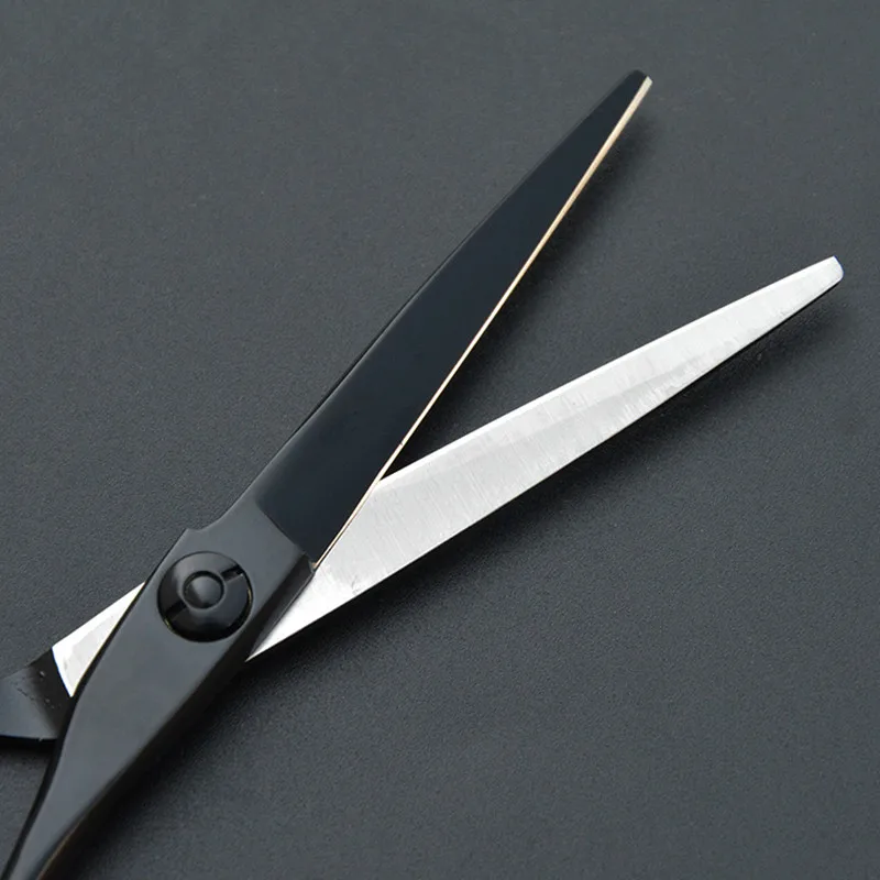 5," 6" JP440C черные Профессиональные парикмахерские ножницы для стрижки волос Парикмахерские ножницы