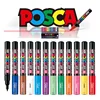 UNI POSCA Marker Pen Set POP Poster Advertising Graffiti Pen PC-1M PC-3M PC-5M PC-8K PC-17K Round Head Oily Paint Pen ► Photo 3/6