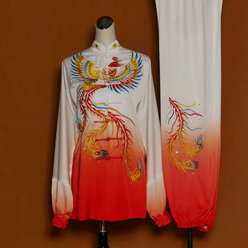 Wushu taichi одежда тайцзи changquan Униформа Единоборства Одежда для соревнований