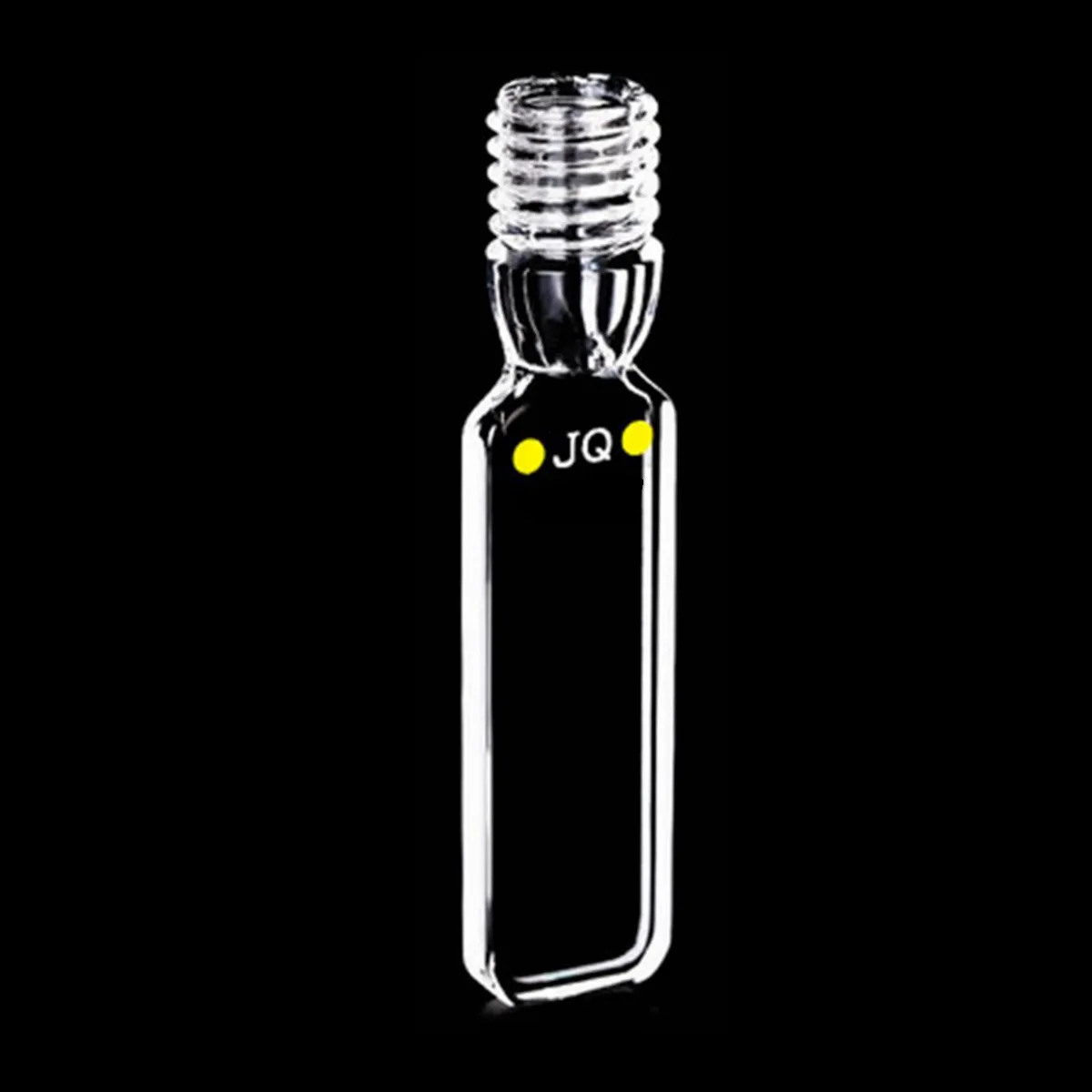 2mm Path Length 700ul 2-way Light JGS1 Quartz Cuvette Cell With PTFE Lid For UV Spectrophotometers Transmittance More Than 80%