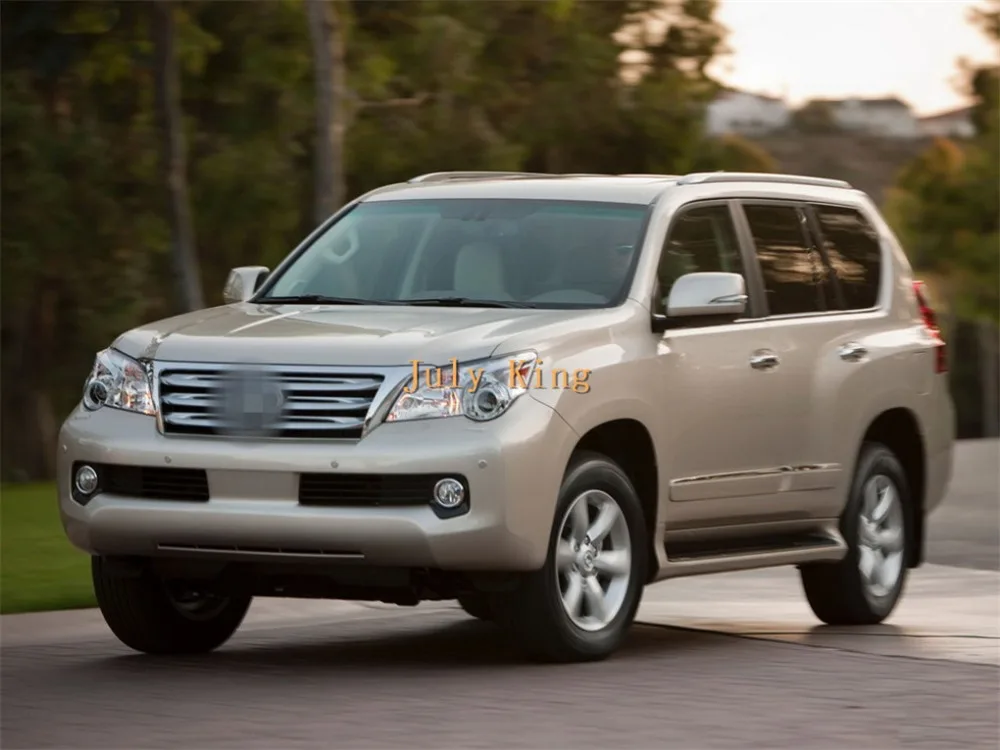 Светодиодный зеркальный чехол для Lexus LX570 12-19 GX400 GX460 10-16, Белый DRL+ стример желтый поворотники+ наземная лампа