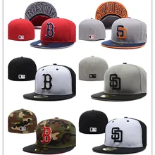 Новое поступление, облегающие шляпы, бейсболки в стиле Сан-Diego Padres, Boston Red Sox, хип-хоп, Bone для мужчин и женщин, модные, B SD, закрытые, Gorras