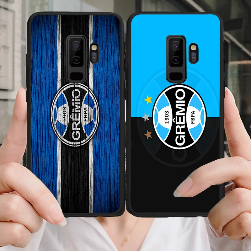 Чехол для телефона FC Gremio Samsung S6 S7 Edge S8 S9 S10E Note8 Note 9 10 A9 C10 J7 Max DIY чехол черного мягкого