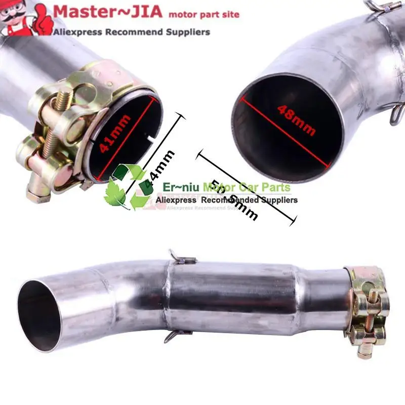 

Motorcycle Exhaust Pipe Modified Front Pipe Tube For BMW C600 C 600