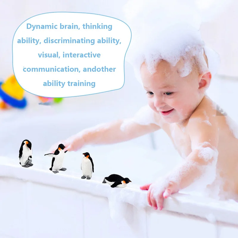 Детский инновационный Новый DIY шахтный Пингвин пират сокровище драгоценные