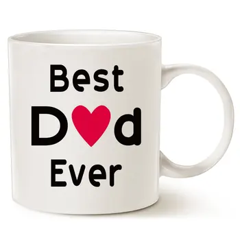 

Best Daddy Ever Coffee Mug Gift for Dad Father Ceramic Cup
