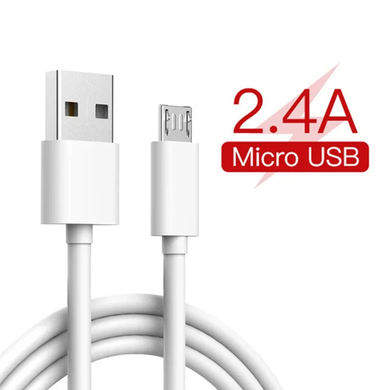 

1m Micro Usb Charger Cable Usb Retractable Cord Flat Cable Micro-usb Kabel For Xiaomi Redmi Note 6 Pro 4x 6a 5a 4a S2 4 Prime