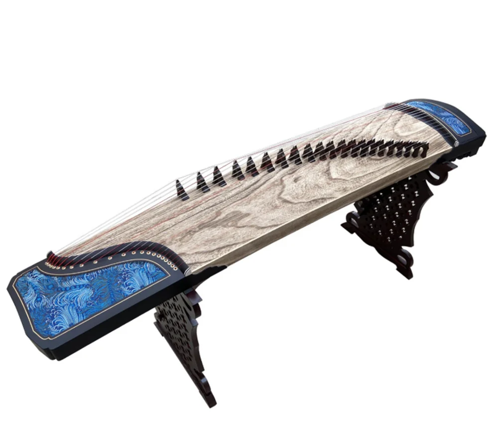 21 string 163cm guzheng pure paulownia embroidery craftsmanship professional guzheng performance