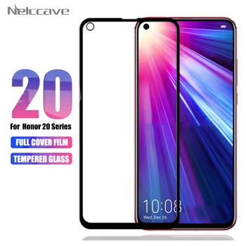 

50 Pieces Full Coverage Protective 9H Tempered Glass For Huawei Honor 20 Pro 20i 10 10i 9i 9N V9 9X 9 Lite Screen Protector Film