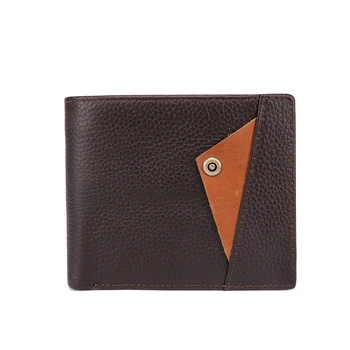 

Genuine Leather Men Wallets RFID High Quality Male Driver License Card Hodler Purse Real Men's Leather Wallet Carteira