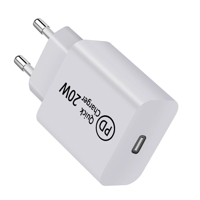 Сетевое зарядное устройство с разъемом Usb Type-C 10 шт. 20 Вт | Мобильные телефоны и