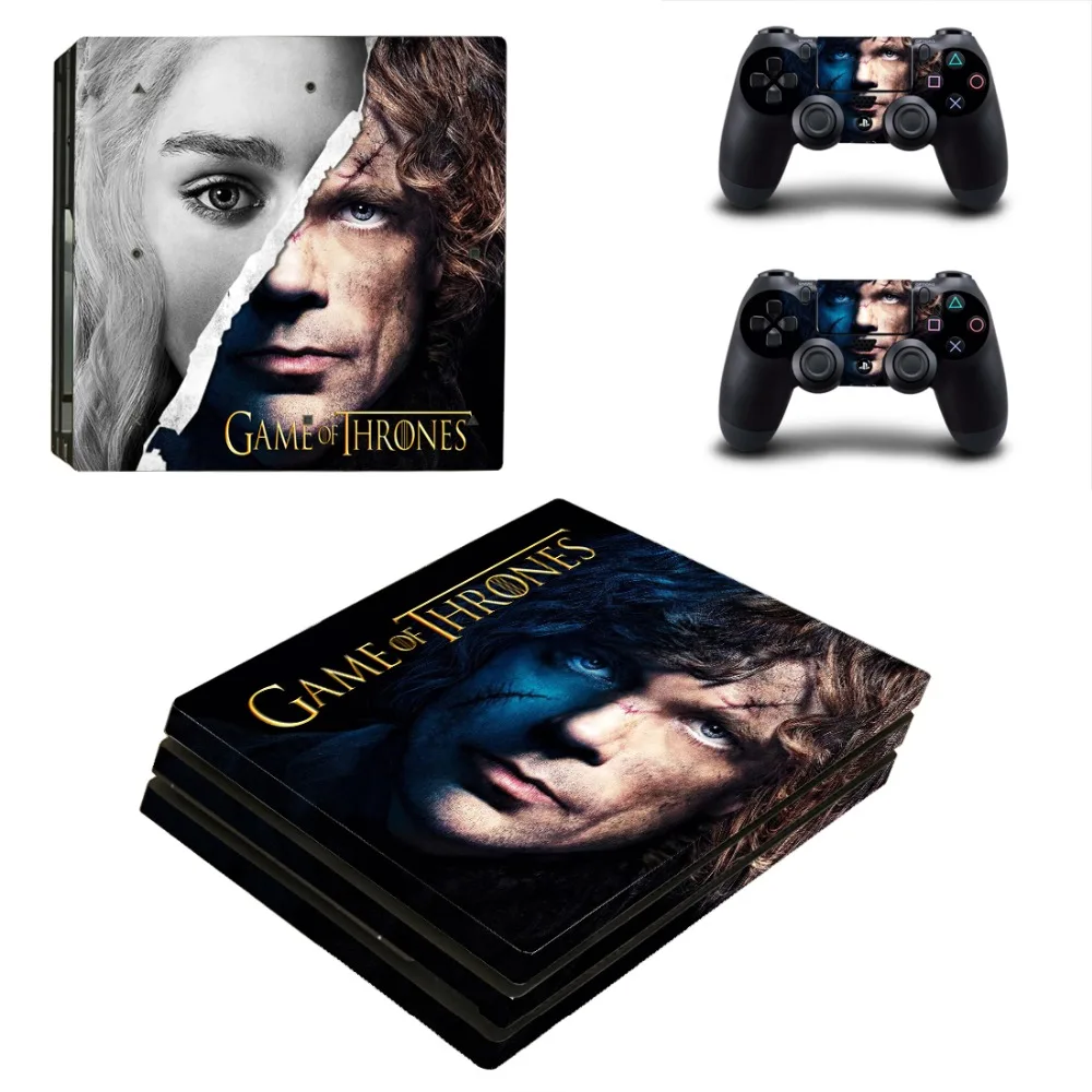 Игра престолов PS4 Pro наклейка Play station 4 наклейки для кожи наклейки для playstation 4 PS4 Pro консоль и контроллер Скины Виниловые