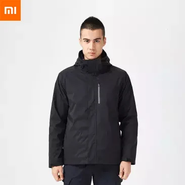 Xiaomi Mijia Youpin ULEEMARK три в одном куртка водонепроницаемый и ветрозащитный износостойкий вкладыш съемный YKK молния