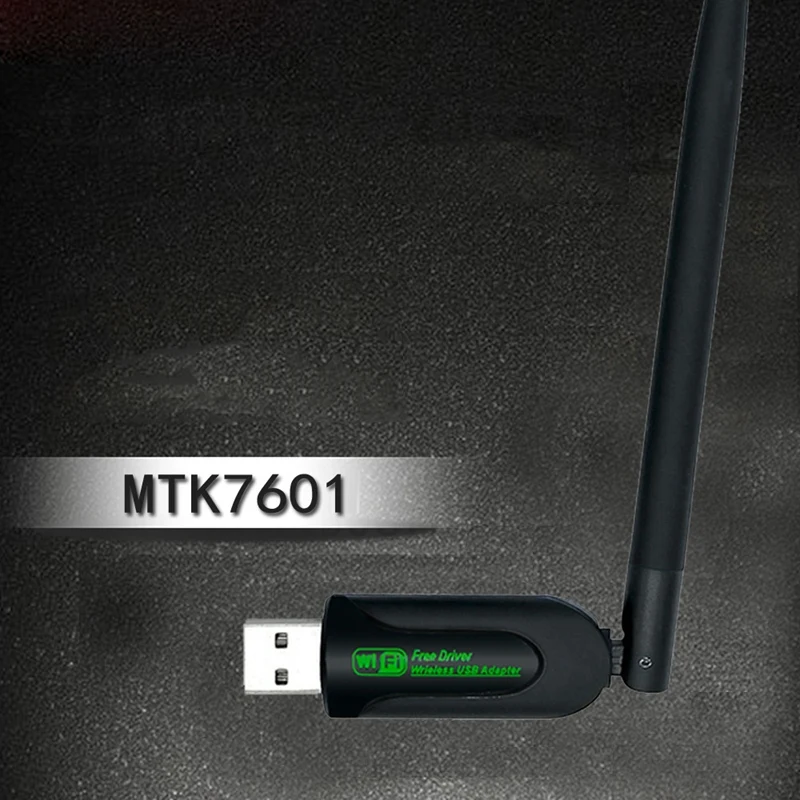 HOT-2.4G USB Wifi адаптер 150 Мбит/с 5DBi WiFi беспроводная сетевая карта MTK7601 Wifi ключ для Windows Vista/XP/2000/7/8/10
