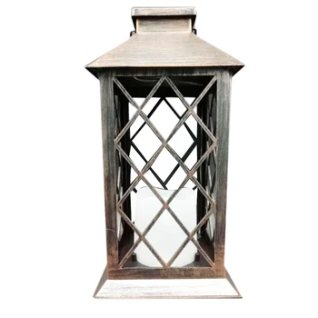 

2 Pack Solar Lantern,Outdoor Garden Hanging Lantern LED Flickering Flameless Candle Lights for Table,Party Decorative