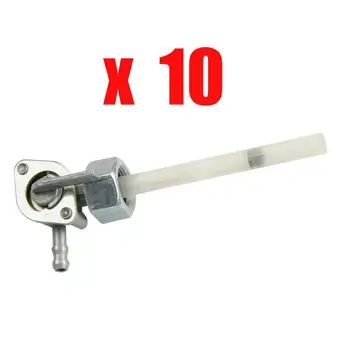 

10x FUEL PETROL TANK PETCOCK FUEL TAP ATV QUAD POCKET PIT DIRT BIKE GO KART
