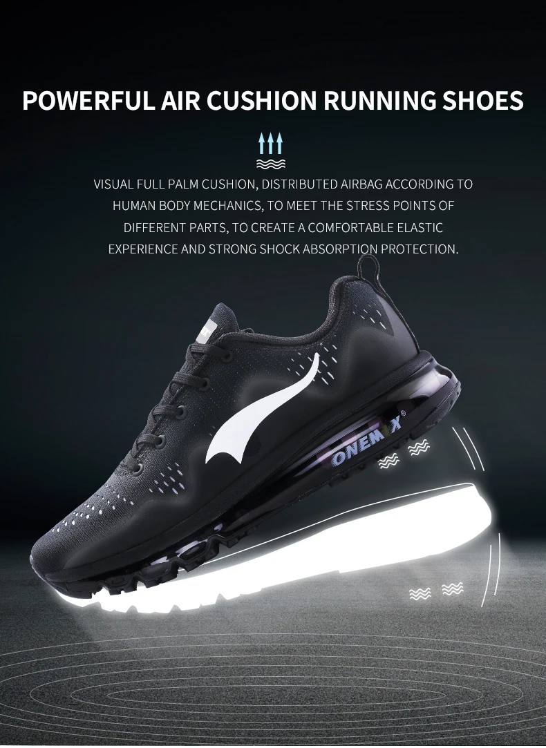 ONEMIX New 2021 Original Brand Men's Running Shoes Outdoor Breathable Mesh Sneaker Athletic Sports Shoes Black White Sneakers ONEMIX New 2021 Original Brand Men's Running Shoes Outdoor Breathable Mesh Sneaker Athletic Sports Shoes Black White Sneakers
