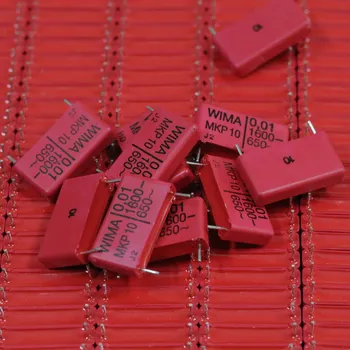 

2pcs Free shipping New German WIMA Weimar 1600V 0.01UF 103 MKP10 10% stepless coupling capacitor