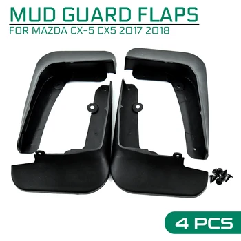 

Mud Flaps Car Fender Flares Mudguards Mudflaps Splash Guards Accessories for Mazda CX-5 CX5 2017 2018