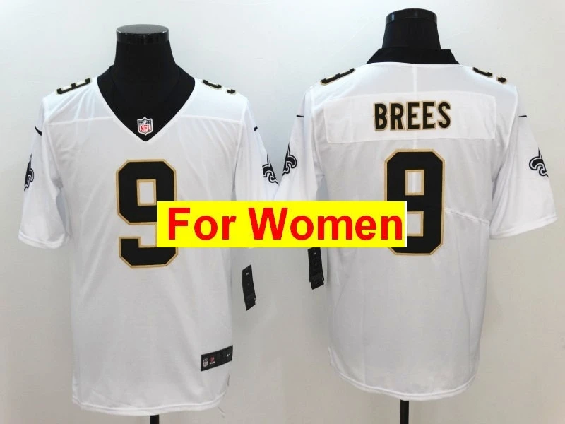 Женский Орлеан Элвин Камара Drew Brees Майкл Томас Vapor Untouchable Limited Джерси рубашки - Цвет: Бежевый