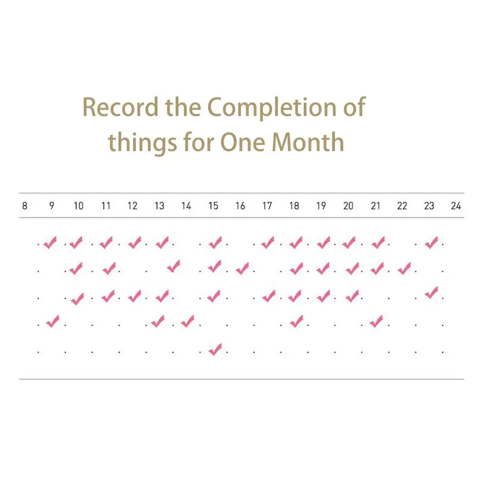 Год планировщик ежедневник еженедельник ежемесячный записывающий настенный бумажный календарь 365 дней для офиса школы товары для дома