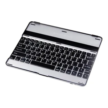 

Universal Black & White Aluminum Alloy Lightweight Quiet Keystrokes Waterproof & Dustproof Wireless Bluetooth Keyboard for iPad