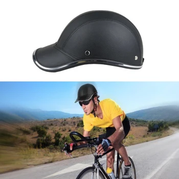 

Motorcycle Half Helmet Baseball Cap Style Half Face Helmet Electric Bike Scooter Anti-UV Safety Hard Hat Casque Moto Men Women