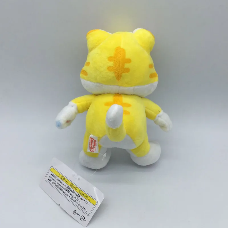 Супер Марио 3D мир игры желтый кот Марио плюшевые игрушки мягкие куклы, детский подарок " 18 см