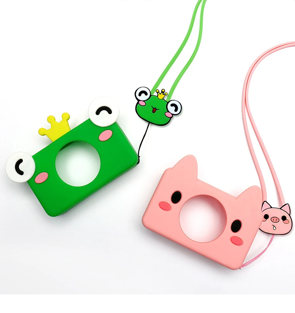 Cartoon HD Mini Kids Camera Baby Educational Toys baby Birthday Gifts 12 Languages 32G 1080P Portable Digital Video Camera