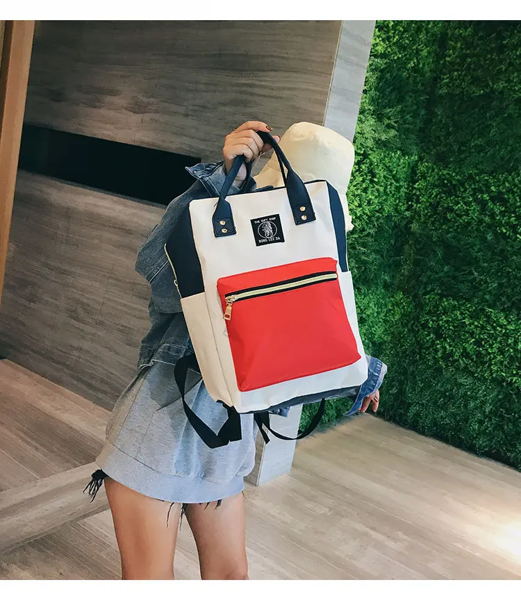 Школьный ранец женский корейский Harajuku Ulzzang рюкзак для старшеклассников большой рюкзак для кампуса