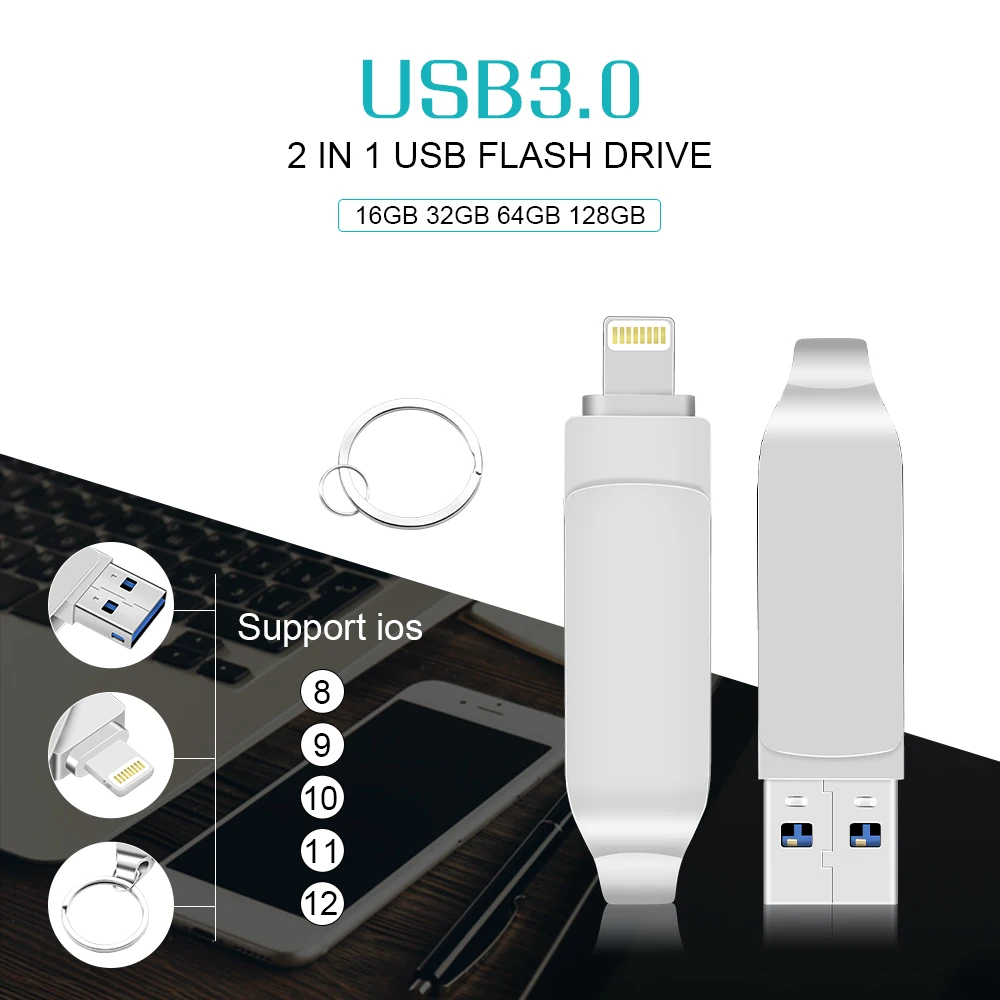 128gb usb Metal usb3.0 flash drive memory stick 16gb 32gb pendrive 64gb 128gb pen drive high speed usb stick usb 3.1 flash drive