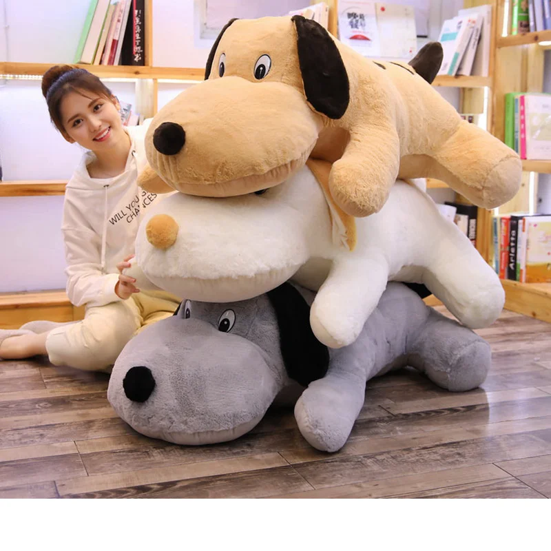 Милые набивные игрушки животные собаки плюшевые кукла Kawaii собака мягкая набивка